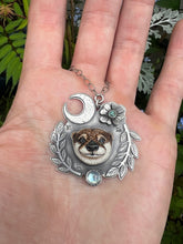 Load image into Gallery viewer, Mischievous Otter talisman necklace