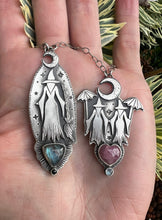 Load image into Gallery viewer, Practical Magic Owen’s sisters talisman necklace