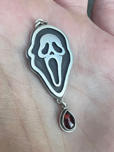 Load image into Gallery viewer, Ghost face Scream mask necklace

