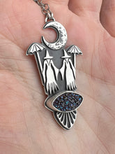 Load image into Gallery viewer, Practical magic sister witch necklace
