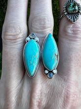 Load image into Gallery viewer, Gemini Turquoise statement ring
