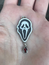 Load image into Gallery viewer, Ghost face Scream mask necklace
