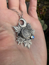 Load image into Gallery viewer, The forest forage.. Sterling silver talisman necklace
