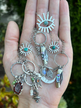 Load image into Gallery viewer, Eye of protection charm necklace
