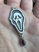 Load image into Gallery viewer, Ghost face Scream mask necklace
