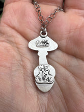 Load image into Gallery viewer, Magic mushroom moonstone necklace
