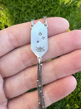 Load image into Gallery viewer, Dendritic Agate Lariat necklace
