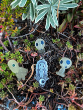 Load image into Gallery viewer, Magic Kodama tree spirit necklace
