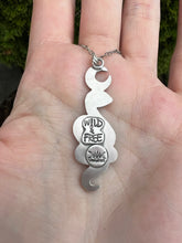 Load image into Gallery viewer, Wild &amp; free snake talisman necklace
