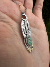 Load image into Gallery viewer, Cactus Magic talisman necklace
