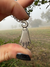 Load image into Gallery viewer, Ghost charm necklace
