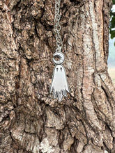 Load image into Gallery viewer, Ghost charm necklace
