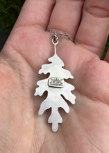 Load image into Gallery viewer, Equinox Oak leaf necklace
