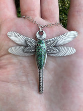 Load image into Gallery viewer, Dragonfly statement necklace
