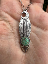 Load image into Gallery viewer, Cactus Magic talisman necklace
