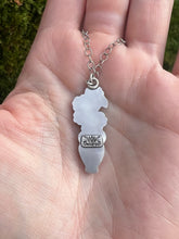 Load image into Gallery viewer, Moonstone folk vase talisman necklace
