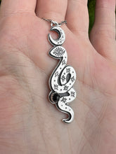 Load image into Gallery viewer, Wild &amp; free snake talisman necklace
