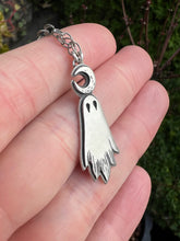 Load image into Gallery viewer, Ghost charm necklace
