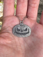 Load image into Gallery viewer, Sinister Jack pumpkin necklace
